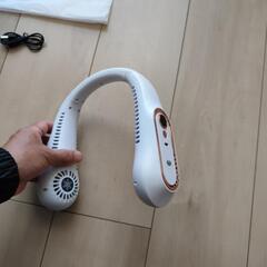 美品　ネッククーラー首扇風機の画像