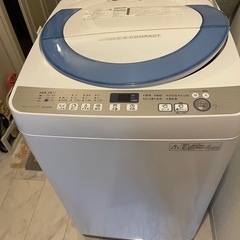 シャープ洗濯機の画像