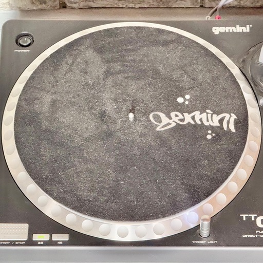 Gemini TT-02 フルマニュアルターンテーブル