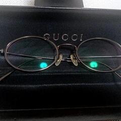 本物■美品■ GUCCI 度入り不明　グッチ メガネ 眼鏡 めが...