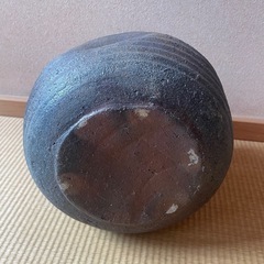 信楽焼　花瓶の画像