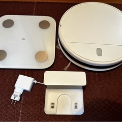 【ジャンク】Xiaomi ロボット掃除機+体重計 セット 