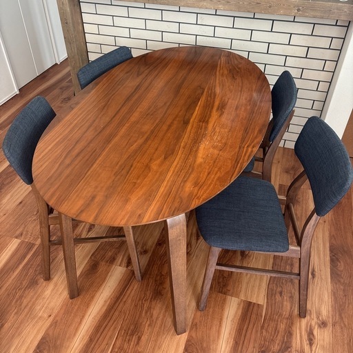 ダイニングテーブルチェア5点セット