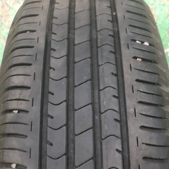 ブリヂストン21年製 エコピア 185 70 R14 ＆日産純正 14インチホイール 4本セットの画像