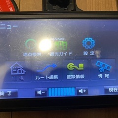中古7インチポータブルナビ(テレビ機能無し)の画像
