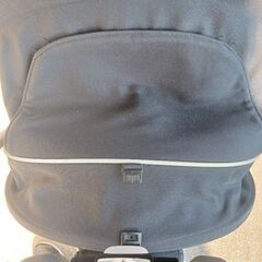 コンビcombiウェルフラットワイドb型ベビーカー黒ブラックの画像