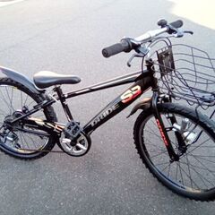 ２２インチ　男の子自転車　DRIDE S3  LEDライト　　変速の画像