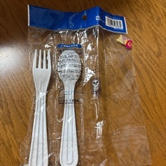 ミニーマウス　スプーン&フォークセットの画像