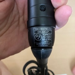 AIVIL/アイビル DHセラミックアイロン dh-32clp 定価:8800円 サイズ:32mm  動作確認済み の画像