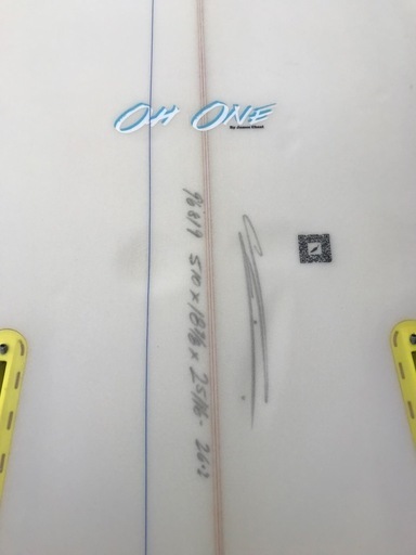 長さ5.10 体積26.2 ジャスティス チリ サーフボード OH ONE