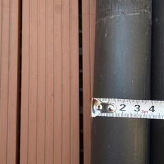プラスチック杭 1.8kg 直径6 長さ3尺 約90cm 2本セットの画像