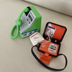 公衆電話　AED ミニチュアの画像