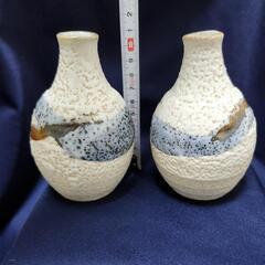 陶器　徳利　おちょこ　セット　美濃志野焼　水野　守山の画像
