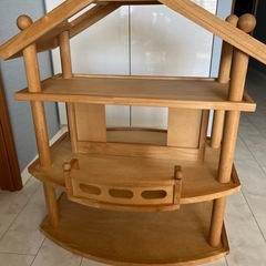 貴重な木製ドールハウス
の画像