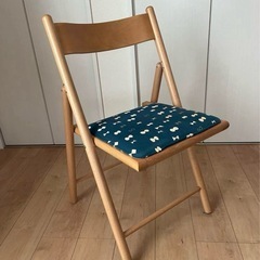 無印良品MUJI 天然木製折りたたみ椅子 (6/21さん) 西大橋の椅子