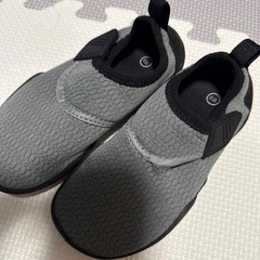 マリンシューズ 17cm グレーの画像