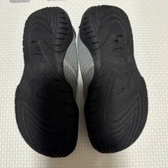 マリンシューズ 17cm グレーの画像
