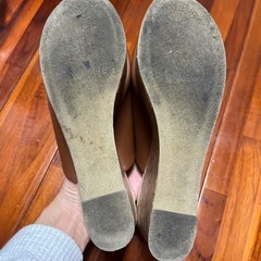ヒールサンダル、サイズ約25cm、ヒール約10cmの画像