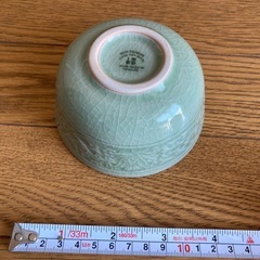 【値下げしました】セラドン焼　ボウル 1,000円→800円の画像