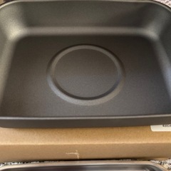 値引きしました！　未使用品です　キャンプ、自宅でも　ワンプレート角鍋の画像