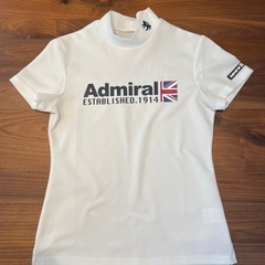 Admiral golfホワイトモックネック　レディース