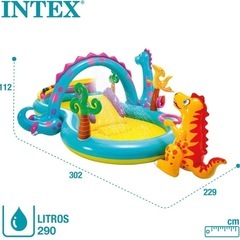 intex 恐竜プールの画像