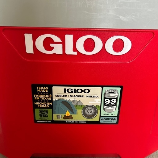 クーラーボックス　IGLOO