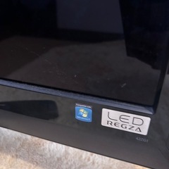 取引中⚠️東芝テレビREGZA42インチ　中古の画像