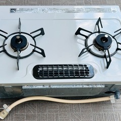 リンナイガスコンロ　都市ガス用　中古品　2015年製の画像