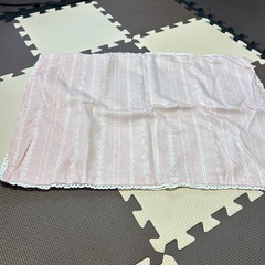 花柄ピローカバーの画像