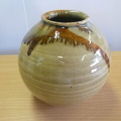 虫明焼 壷 曙窯 木箱の画像