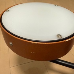 おしゃれな4灯シーリングライト（リモコン付き）木目調／LED対応／の画像