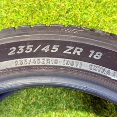 【訳ありセール】　235/45ZR18 98Y XL 1本　交換工賃込みの画像