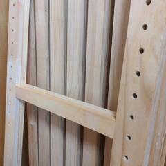 木製３段ラックの画像