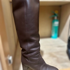 【値下げ】 23.5cm　ロングブーツ　DIANA ダイアナ　膝下の画像