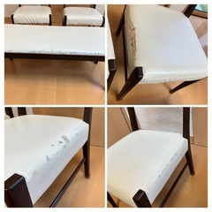 ダイニングテーブル４点セット　の画像