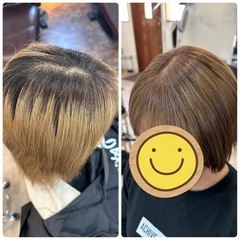 ヘアモデル7月のご予約始まっています。