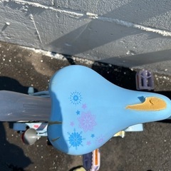 お話し中　ジャンクです。18インチ自転車　部品取りの画像