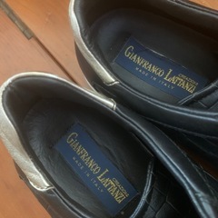 GIANFRANCO LATTANZI 型押しレザースニーカーの画像