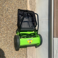 手動芝刈り機　５枚刃　ロータリー式の画像