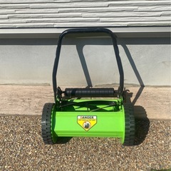 手動芝刈り機　５枚刃　ロータリー式