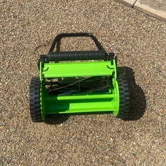 手動芝刈り機　５枚刃　ロータリー式の画像