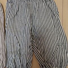 100cm夏ズボン2点セットの画像