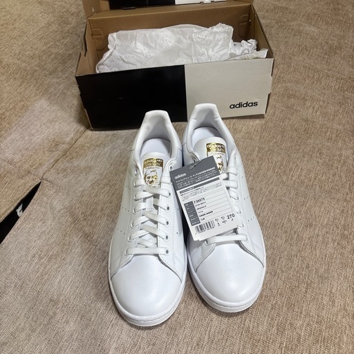 新品未使用品adidas スタンスミス (ぼすひろ) 大川の靴