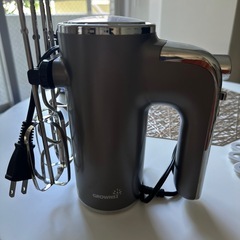 ハンドミキサー 5段変速 泡立て器 250W の画像