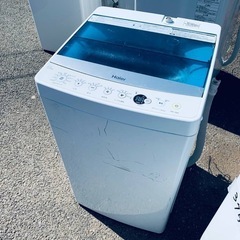 ♦Haier 全自動電気洗濯機【2019年製】JW-C55A