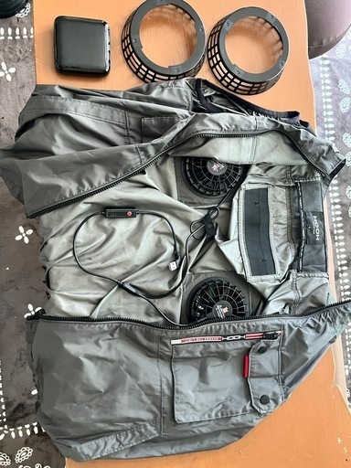 再お値下げ‼️空調服  ファン バッテリー セット 空調ベスト