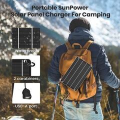 FlexSolar ソーラーパネル 6W 5V USB接続の画像
