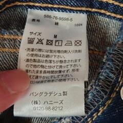 デニムオーバーオール（ハニーズ）の画像