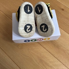 IFME サンダル 黒/黄色 サイズ12センチの画像